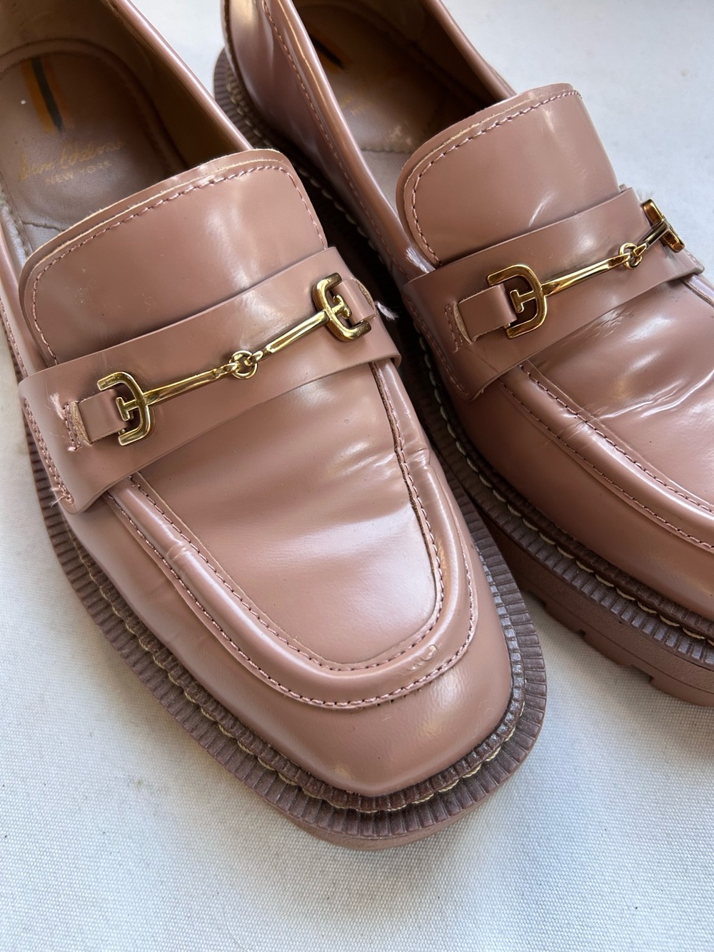 Anthropologie x Sam Edelman Laurs Lug Sole Chunky Loafer - Picture 4 of 14